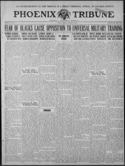 Phoenix Tribune, Feb 28, 1920