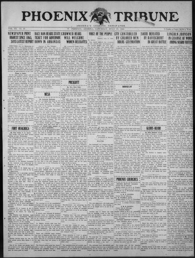 Phoenix Tribune, Jul 17, 1920