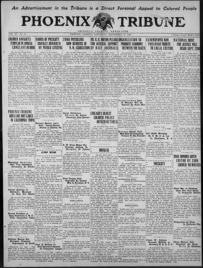 Phoenix Tribune, Sep 11, 1920