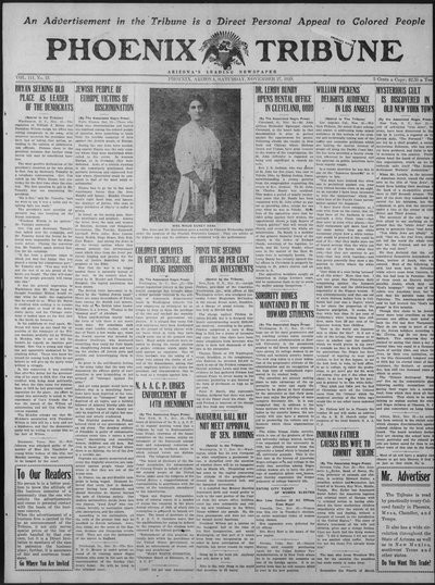 Phoenix Tribune, Nov 27, 1920