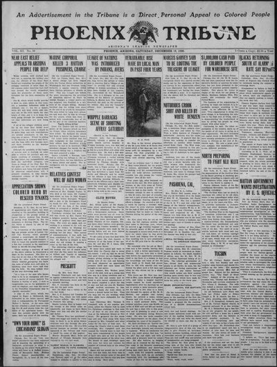 Phoenix Tribune, Dec 18, 1920
