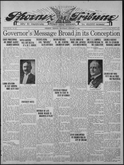 Phoenix Tribune, Jan 15, 1921