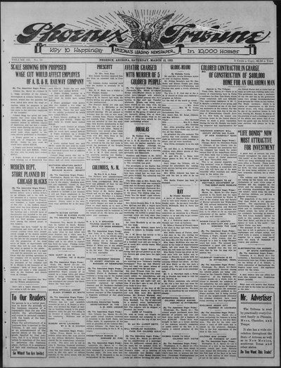 Phoenix Tribune, Mar 12, 1921