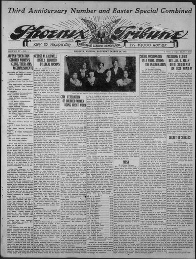 Phoenix Tribune, Mar 26, 1921