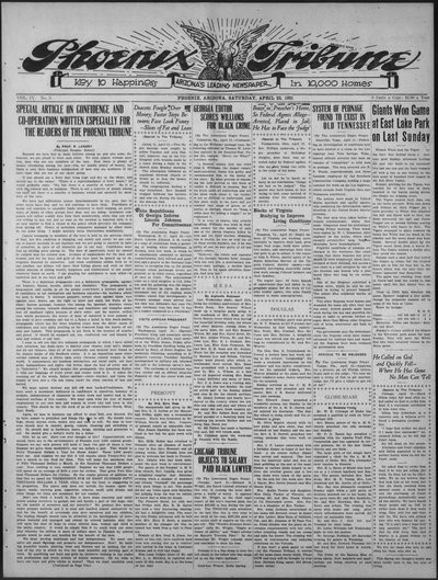 Phoenix Tribune, Apr 23, 1921