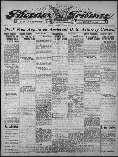 Phoenix Tribune, May 21, 1921