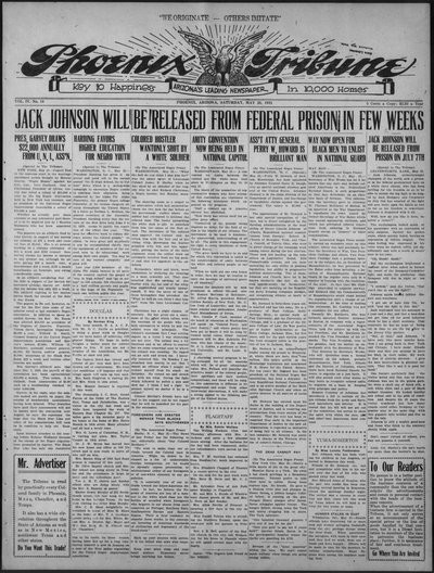 Phoenix Tribune, May 28, 1921