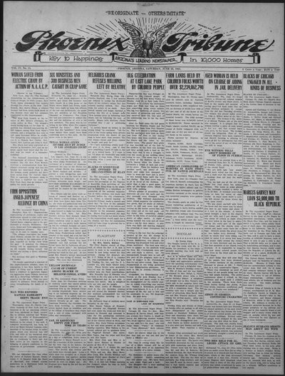 Phoenix Tribune, Jun 25, 1921