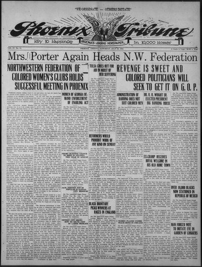Phoenix Tribune, Jul 23, 1921