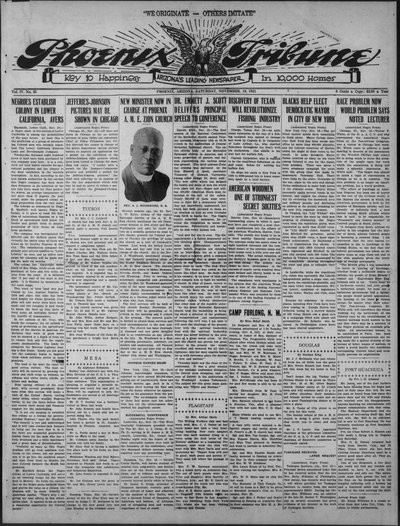 Phoenix Tribune, Nov 19, 1921
