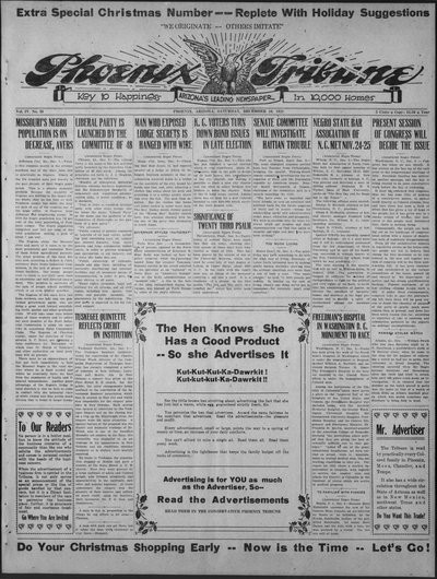 Phoenix Tribune, Dec 10, 1921