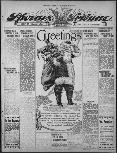 Phoenix Tribune, Dec 24, 1921