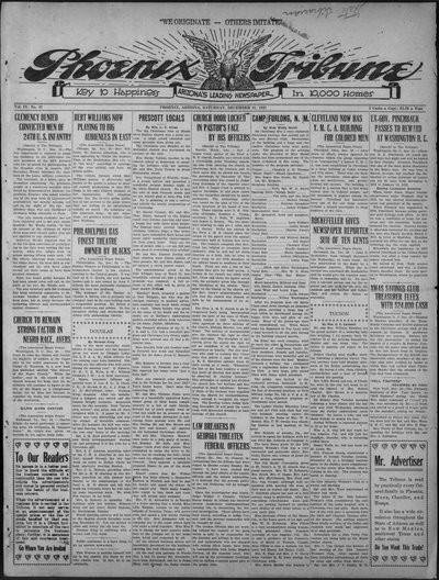 Phoenix Tribune, Dec 31, 1921
