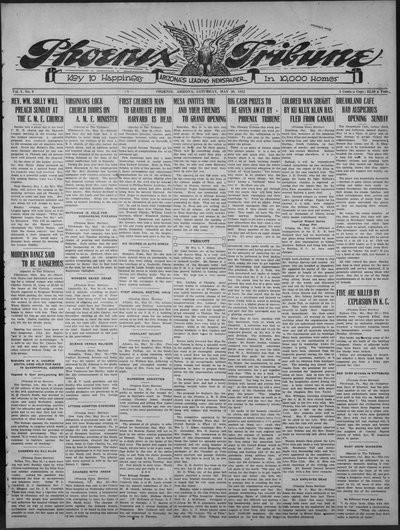 Phoenix Tribune, May 20, 1922