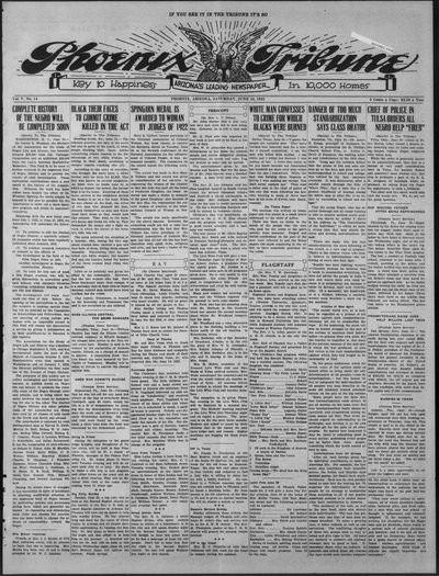 Phoenix Tribune, Jun 24, 1922