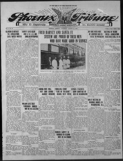 Phoenix Tribune, Aug 12, 1922
