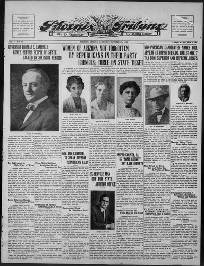 Phoenix Tribune, Oct 28, 1922