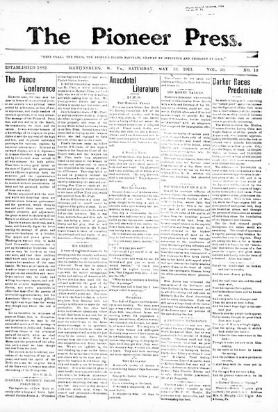 The Pioneer Press, May 13, 1911