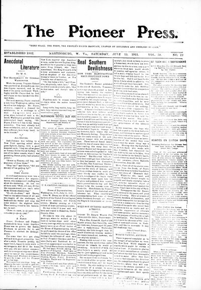 The Pioneer Press, Jul 15, 1911