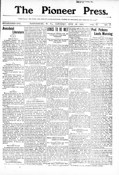 The Pioneer Press, Jul 29, 1911