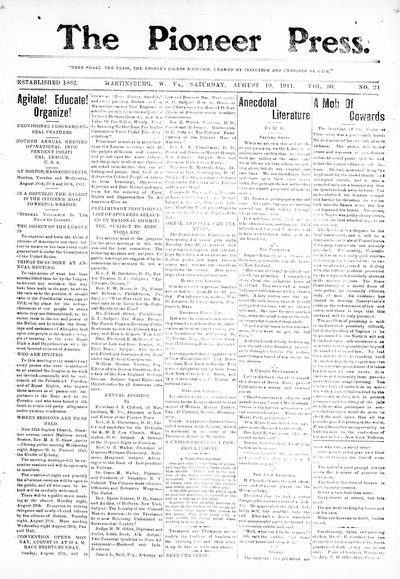 The Pioneer Press, Aug 19, 1911