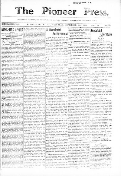 The Pioneer Press, Sep 30, 1911