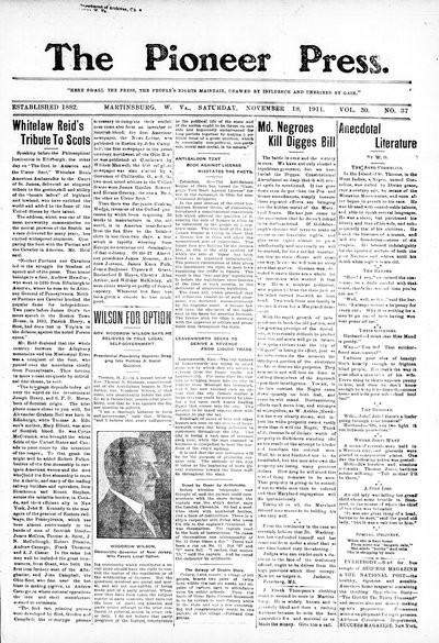 The Pioneer Press, Nov 18, 1911
