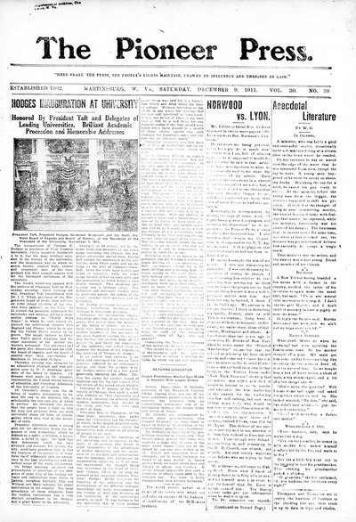 The Pioneer Press, Dec 9, 1911