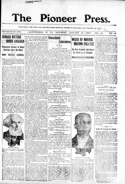 The Pioneer Press, Jan 27, 1912