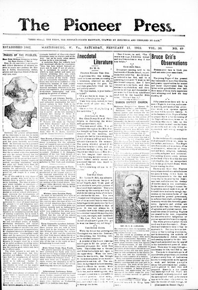 The Pioneer Press, Feb 17, 1912