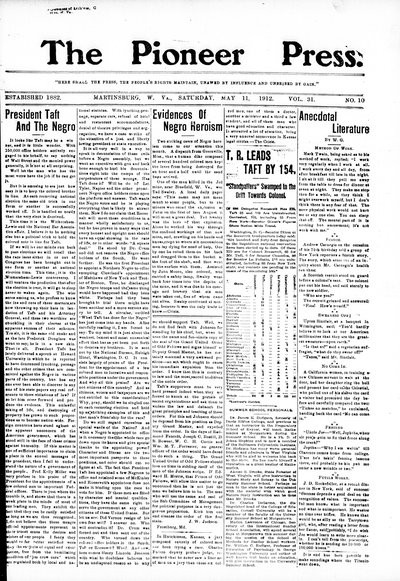 The Pioneer Press, May 11, 1912