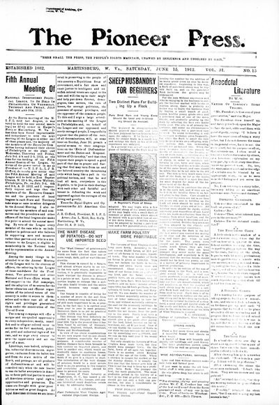 The Pioneer Press, Jun 15, 1912