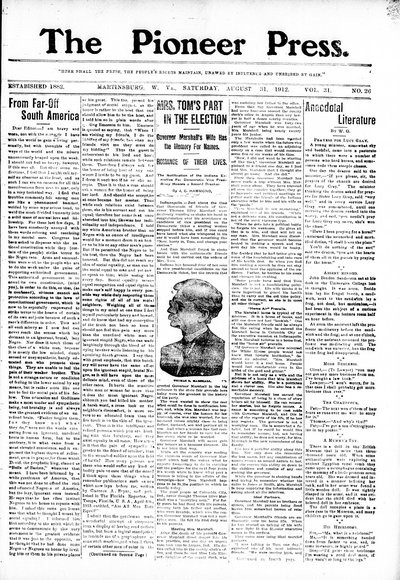 The Pioneer Press, Aug 31, 1912