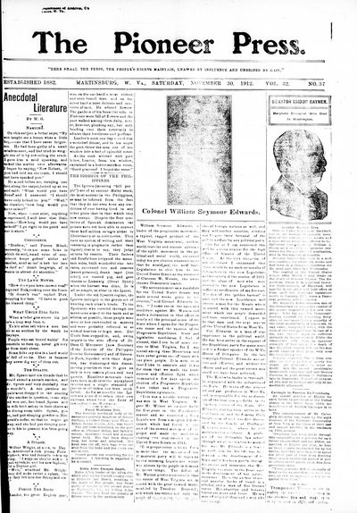 The Pioneer Press, Nov 30, 1912