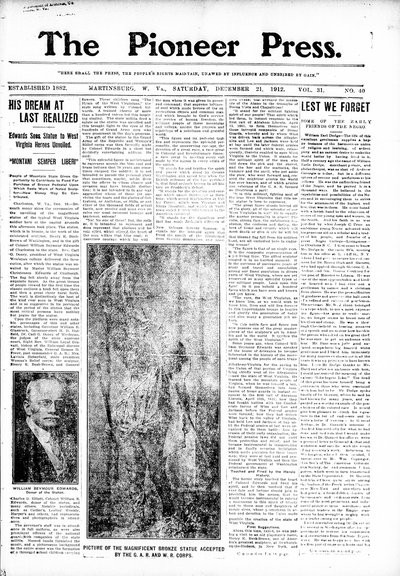 The Pioneer Press, Dec 21, 1912
