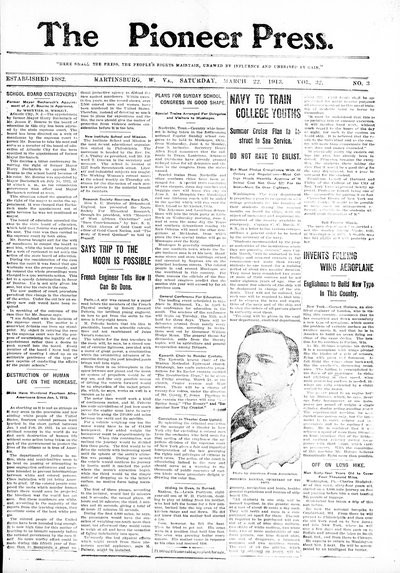 The Pioneer Press, Mar 22, 1913