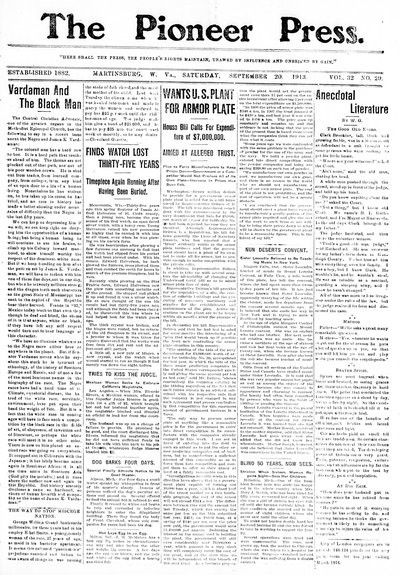 The Pioneer Press, Sep 20, 1913