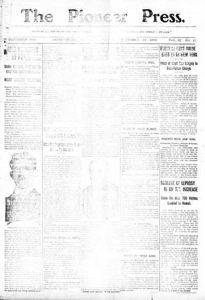 The Pioneer Press, Dec 20, 1913