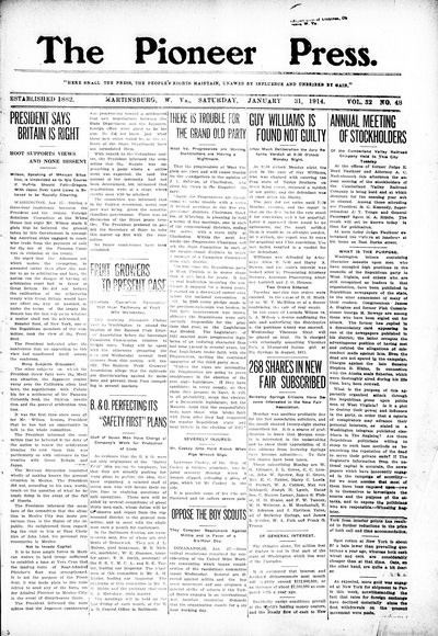 The Pioneer Press, Jan 31, 1914