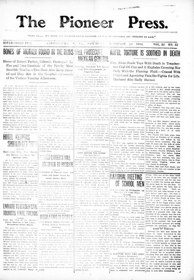 The Pioneer Press, Feb 28, 1914