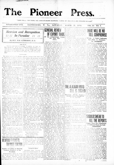 The Pioneer Press, Mar 21, 1914