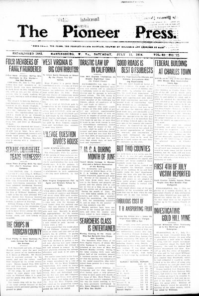 The Pioneer Press, Jul 11, 1914