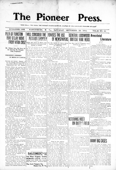 The Pioneer Press, Sep 26, 1914