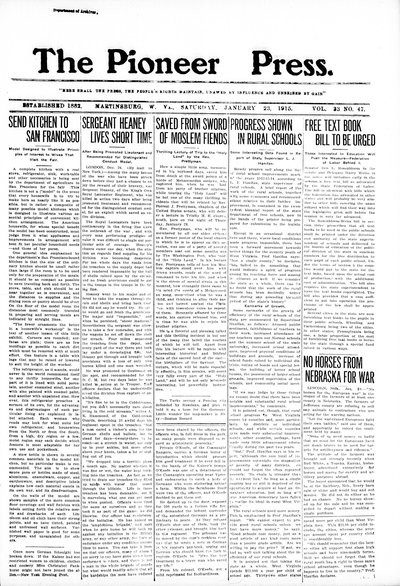 The Pioneer Press, Jan 23, 1915