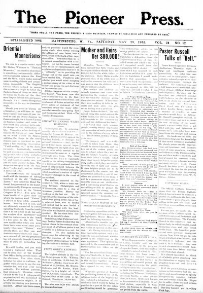The Pioneer Press, May 29, 1915