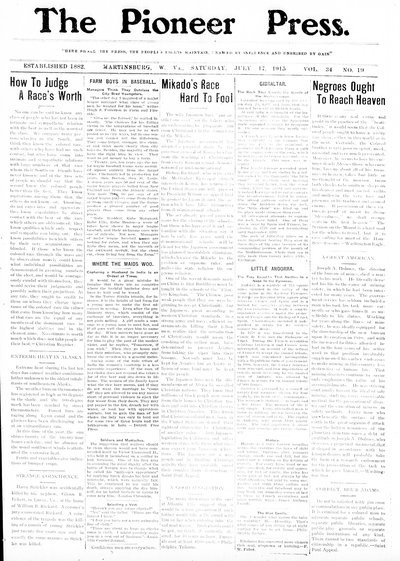 The Pioneer Press, Jul 17, 1915