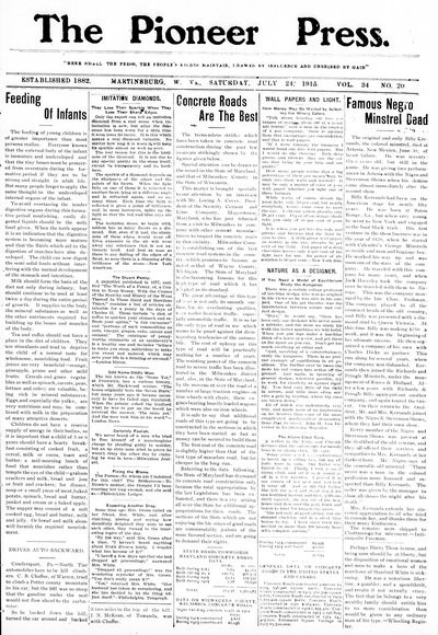 The Pioneer Press, Jul 24, 1915