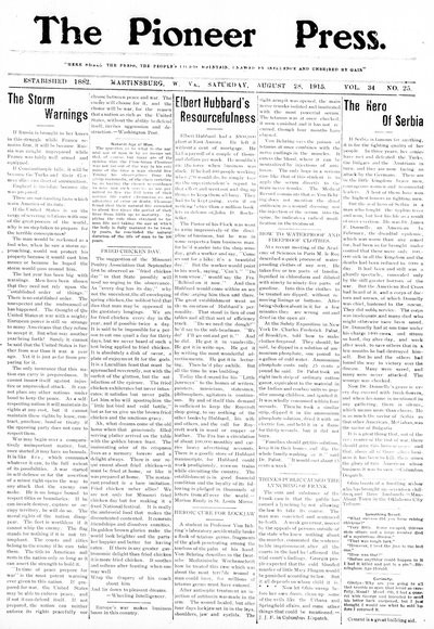 The Pioneer Press, Aug 28, 1915