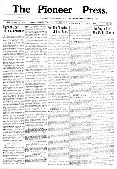 The Pioneer Press, Nov 27, 1915