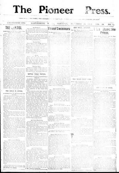 The Pioneer Press, Dec 25, 1915
